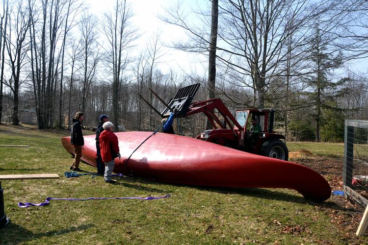 Giant voyageur canoes coming to a lake near you
